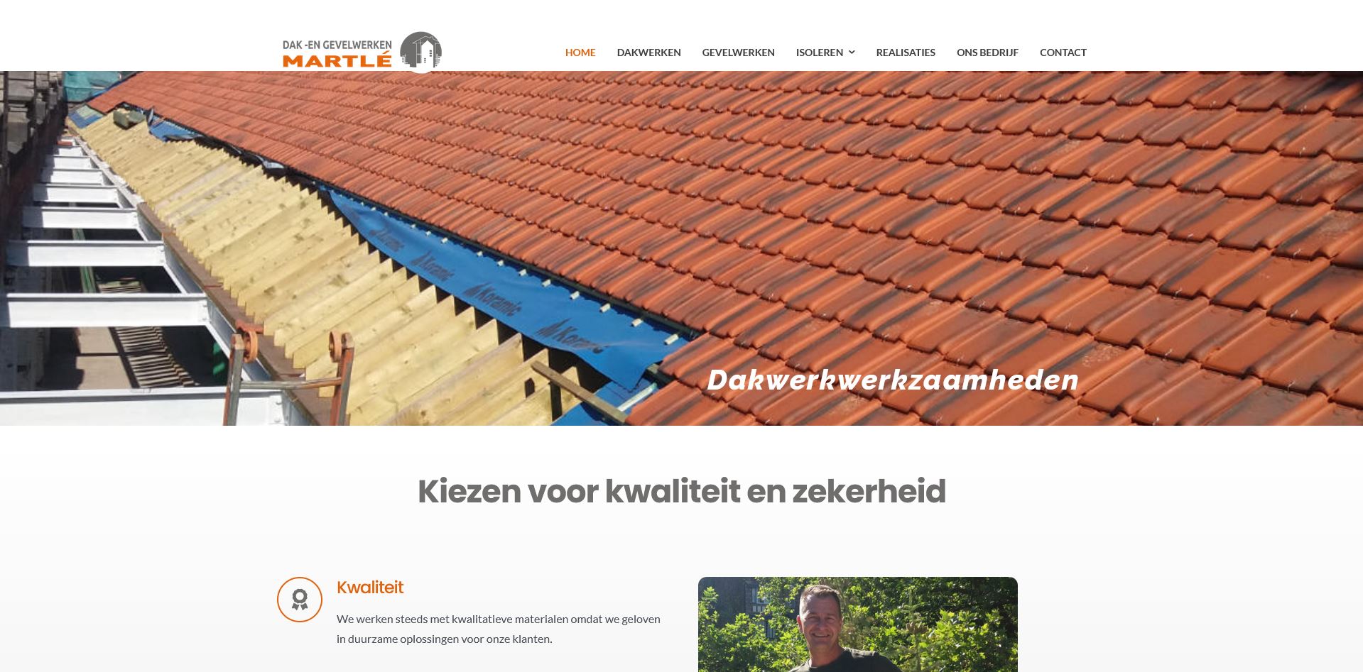 website Bouwen-met-martle door WijMakenJouwWebsite